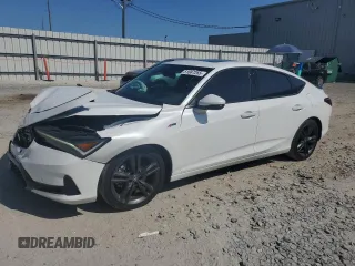 2023 Acura Integra Technology with VIN 19UDE4G77PA004534, listed as a Copart auction lot 51687265 with 38,418 mi miles and Non Repairable. Bid and sale history available at carsss.com. Image 1.