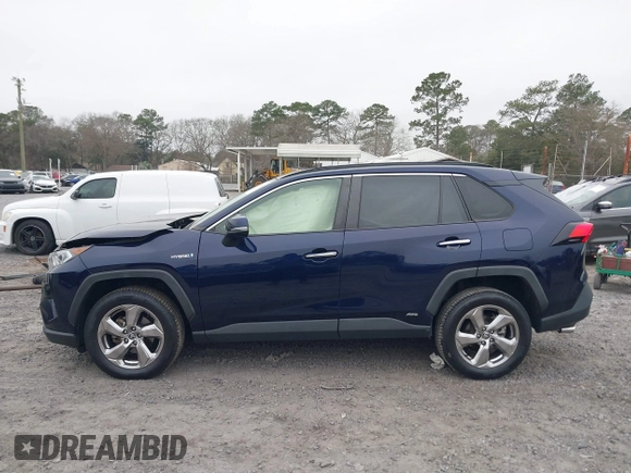 2020 Toyota RAV4 Hybrid Limited with VIN JTMDWRFV1LD544916, listed as a IAAI auction lot 41566935 with 179,193 mi miles. Bid and sale history available at carsss.com. Image 14.