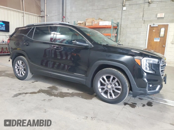 2023 GMC Terrain SLT with VIN 3GKALVEG8PL168551, listed as a Copart auction lot 59562335 with 52,936 mi miles and Clean title. Bid and sale history available at DreamBid. Image 4.