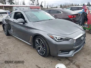 2017 Infiniti Q60 Sport with VIN JN1EV7EL6HM552094, listed as a IAAI auction lot 41724995 with 82,801 mi miles. Bid and sale history available at carsss.com. Image 1.