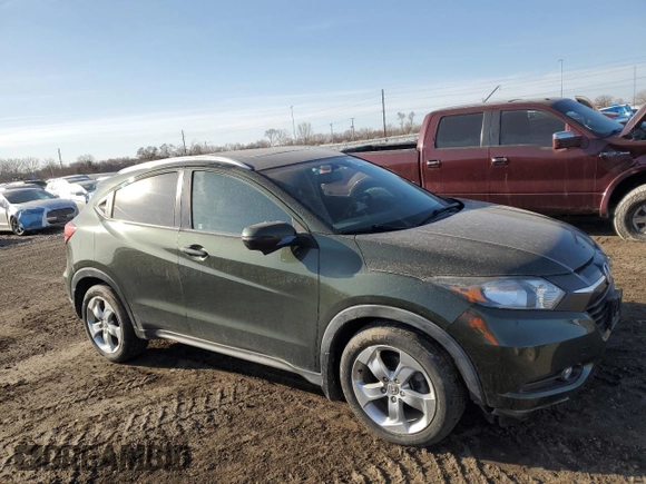 2016 Honda HR-V EX-L w/Navi with VIN 3CZRU6H78GM707218, listed as a Copart auction lot 48629765 with 73,864 mi miles and Salvage Title. Bid and sale history available at carsss.com. Image 4.