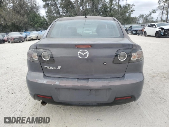 2008 Mazda Mazda3 i Touring Value with VIN JM1BK32F881147548, listed as a Copart auction lot 44523875 with Not Provided miles and Salvage Title. Bid and sale history available at carsss.com. Image 6.