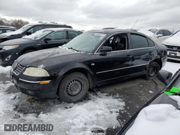 2003 Volkswagen Passat z VIN WVWPH63B53P393111, wystawiony jako Copart lot #44540375 z przebiegiem 188 772 mil mil oraz Czysty tytuł • Clean title. Historia ofert i sprzedaży dostępna na DreamBid. Obrazek 1.
