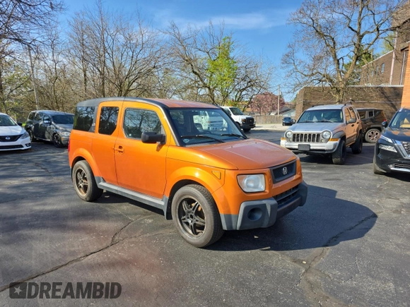 2006 Honda Element EX-P with VIN 5J6YH28766L015693, listed as a Copart auction lot 54615155 with 260,081 mi miles and Clean Title. Bid and sale history available at DreamBid. Image 1.