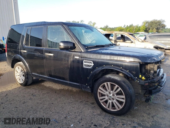 2011 Land Rover LR4 HSE with VIN SALAG2D49BA593971, listed as a Copart auction lot 50972645 with 155,471 mi miles and Salvage Title. Bid and sale history available at DreamBid. Image 4.