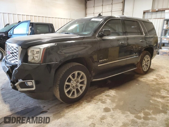 2019 GMC Yukon Denali with VIN 1GKS2CKJ9KR186604, listed as a Copart auction lot 73211694 with 110,069 mi miles and Salvage Title. Bid and sale history available at carsss.com. Image 1.