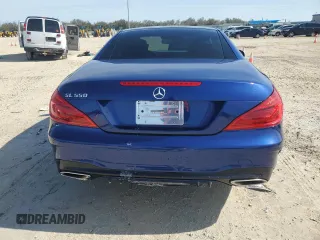 2018 Mercedes-Benz SL 550 with VIN WDDJK7DA0JF053716, listed as a Copart auction lot 38855434 with Not provided miles and . Bid and sale history available at DreamBid. Image 6.