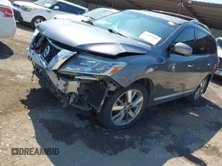 2016 Nissan Pathfinder SL with VIN 5N1AR2MN0GC604373, listed as a IAAI auction lot 41887193 with 147,894 mi miles and . Bid and sale history available at DreamBid. Image 2.
