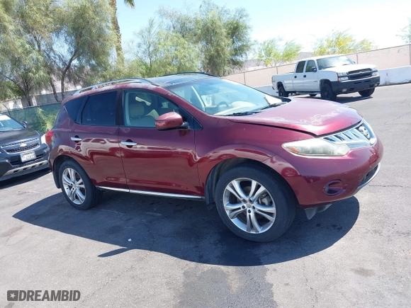 2009 Nissan Murano SL with VIN JN8AZ18W89W138151, listed as a IAAI auction lot 42053921 with 98,498 mi miles. Bid and sale history available at carsss.com. Image 14.