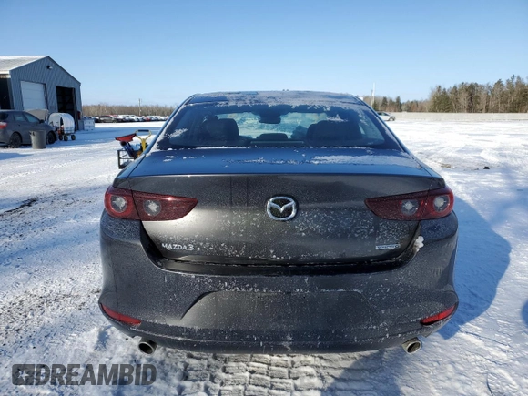 2025 Mazda 3 S Preferred with VIN JM1BPACM0S1751024, listed as a Copart auction lot 86953184 with 10,897 mi miles and Salvage Title. Bid and sale history available at DreamBid. Image 6.
