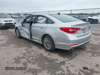 2015 Hyundai Sonata Limited with VIN 5NPE34AF6FH071108, listed as a IAAI auction lot 41946732 with 151,120 mi miles and . Bid and sale history available at carsss.com. Image 3.