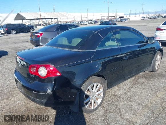 2011 Volkswagen Eos Komfort с VIN WVWBA7AH3BV001569, выставлен на аукционе IAAI как лот 41338372 с пробегом 173 248 миль миль и . История ставок и продаж доступна на DreamBid. Изображение 4.