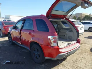 2005 Chevrolet Equinox LT with VIN 2CNDL73F156203779, listed as a IAAI auction lot 41765059 with 207,951 mi miles. Bid and sale history available at carsss.com. Image 3.