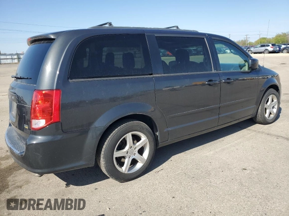 2012 Dodge Grand Caravan SXT with VIN 2C4RDGCG8CR204035, listed as a Copart auction lot 54743005 with 187,533 mi miles and Clean Title. Bid and sale history available at DreamBid. Image 3.