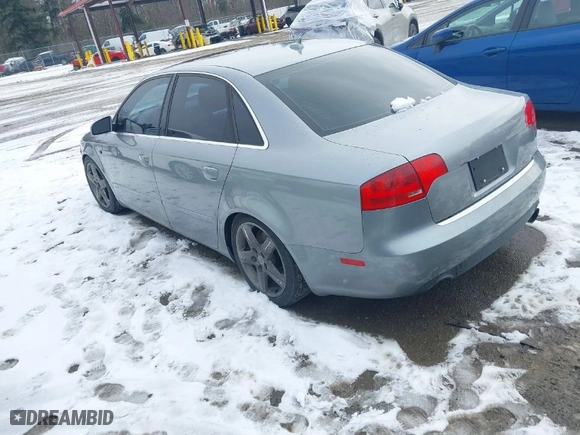 2007 Audi A4 2.0T with VIN WAUDF78E37A091422, listed as a IAAI auction lot 41551736 with 157651 miles. Bid and sale history available at carsss.com. Image 3.