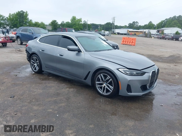 2023 BMW 4 Series 430i xDrive z VIN WBA73AV00PFP42052, wystawiony jako IAAI lot #42359167 z przebiegiem 40 883 mil mil oraz . Historia ofert i sprzedaży dostępna na DreamBid. Obrazek 1.