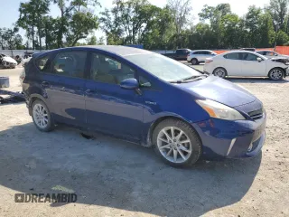 2012 Toyota Prius Two with VIN JTDZN3EU4C3132722, listed as a Copart auction lot 55067085 with 134,276 mi miles and Salvage Title. Bid and sale history available at DreamBid. Image 4.