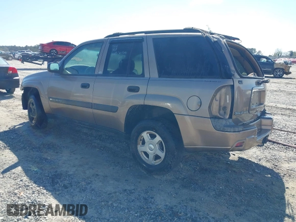 2003 Chevrolet TrailBlazer LS with VIN 1GNDS13S332161568, listed as a IAAI auction lot 41874667 with 1 mi miles. Bid and sale history available at carsss.com. Image 3.