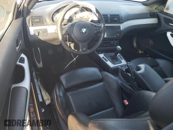 2004 BMW 3 Series M3 with VIN WBSBL93414PN55791, listed as a Copart auction lot 73571164 with Not Provided miles and Salvage Title. Bid and sale history available at DreamBid. Image 8.