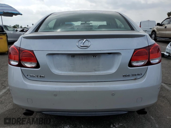 2006 Lexus GS 300 z VIN JTHBH96SX65013976, wystawiony jako Copart lot #54421355 z przebiegiem 208 723 mil mil oraz Szkoda całkowita • Salvage title. Historia ofert i sprzedaży dostępna na DreamBid. Obrazek 6.