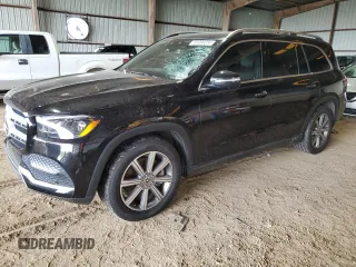 2022 Mercedes-Benz GLS 450 with VIN 4JGFF5KE5NA798720, listed as a Copart auction lot 64066054 with 22,384 mi miles and Salvage Title. Bid and sale history available at DreamBid. Image 1.