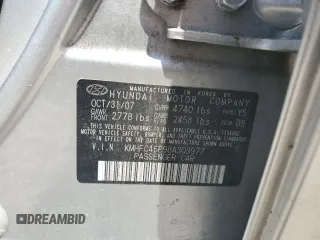 2008 Hyundai Azera Limited с VIN KMHFC46F98A303977, выставлен на аукционе Copart как лот 62328645 с пробегом 220 663 миль миль и Списание • Salvage title. История ставок и продаж доступна на DreamBid. Изображение 12.