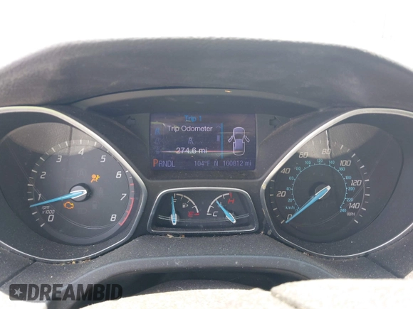2013 Ford Focus SE with VIN 1FADP3F2XDL155799, listed as a IAAI auction lot 42338358 with 160,812 mi miles and . Bid and sale history available at DreamBid. Image 7.