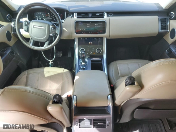 2019 Land Rover Range Rover Sport HSE with VIN SALWR2RV6KA422810, listed as a Copart auction lot 45015805 with 97,768 mi miles and Salvage Title. Bid and sale history available at carsss.com. Image 8.