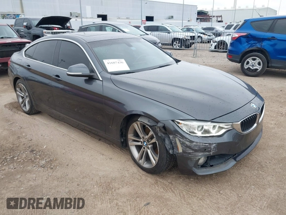 2016 BMW 4 Series 428i with VIN WBA4A9C53GG508245, listed as a IAAI auction lot 41607436 with 95,938 mi miles. Bid and sale history available at carsss.com. Image 1.