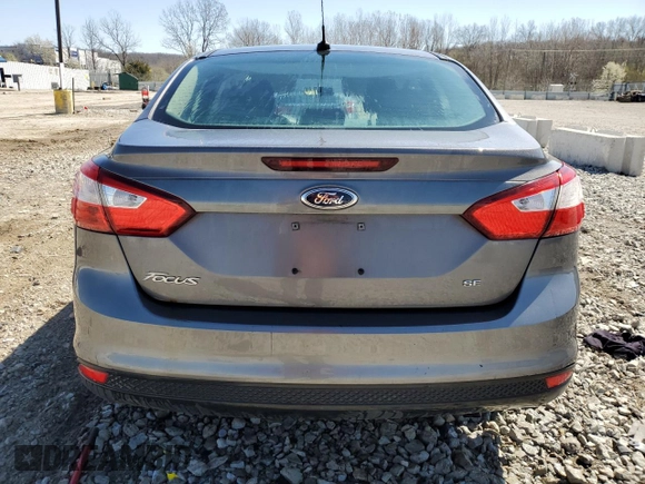 2012 Ford Focus SE with VIN 1FAHP3F26CL300210, listed as a Copart auction lot 50380925 with 161,408 mi miles and Non Repairable. Bid and sale history available at carsss.com. Image 6.