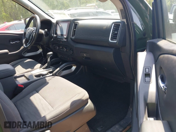 2022 Nissan Frontier SV with VIN 1N6ED1EK2NN617109, listed as a IAAI auction lot 42165508 with 44,504 mi miles and . Bid and sale history available at DreamBid. Image 5.