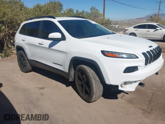 2016 Jeep Cherokee Latitude with VIN 1C4PJMCS9GW134769, listed as a IAAI auction lot 41668793 with 122,539 mi miles and . Bid and sale history available at carsss.com. Image 1.