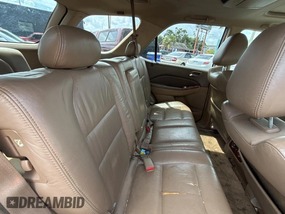 2004 Acura MDX Touring with VIN 2HNYD18954H530413, listed as a Copart auction lot 63772525 with 207,939 mi miles and Clean title. Bid and sale history available at DreamBid. Image 6.