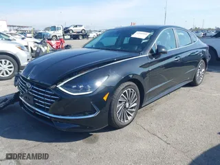 2022 Hyundai Sonata Hybrid Limited with VIN KMHL54JJ3NA049672, listed as a IAAI auction lot 41592591 with 29,523 mi miles. Bid and sale history available at carsss.com. Image 18.