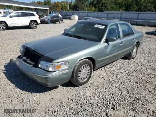 2006 Mercury Grand Marquis LS Premium with VIN 2MHFM75WX6X640491, listed as a Copart auction lot 46703525 with 322,429 mi miles and Salvage Title. Bid and sale history available at carsss.com. Image 1.