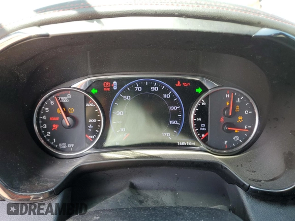 2019 Chevrolet Blazer RS with VIN 3GNKBJRS7KS634910, listed as a Copart auction lot 54093715 with 168,518 mi miles and Salvage title. Bid and sale history available at DreamBid. Image 9.