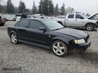 2002 Audi A4 1.8T with VIN WAULC68E52A287563, listed as a Copart auction lot 82359464 with 97,927 mi miles and Salvage Title. Bid and sale history available at carsss.com. Image 4.