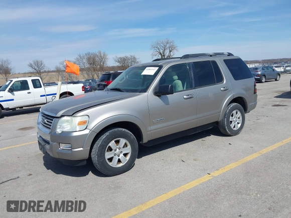 2008 Ford Explorer XLT with VIN 1FMEU73E48UA98119, listed as a IAAI auction lot 41883147 with 157,005 mi miles and . Bid and sale history available at DreamBid. Image 2.
