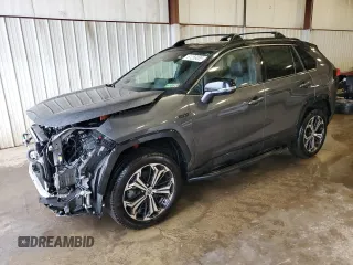 2021 Toyota RAV4 XSE with VIN JTMFB3FV5MD035494, listed as a Copart auction lot 61256085 with 54,940 mi miles and Salvage title. Bid and sale history available at DreamBid. Image 1.