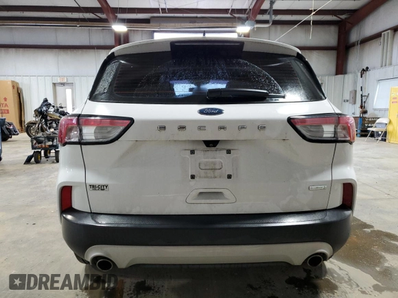 2020 Ford Escape S with VIN 1FMCU0F69LUA06045, listed as a Copart auction lot 58443655 with 48,881 mi miles and Salvage title. Bid and sale history available at DreamBid. Image 6.