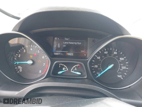 2019 Ford Escape Titanium with VIN 1FMCU9J91KUC42161, listed as a IAAI auction lot 41942122 with 100,677 mi miles and . Bid and sale history available at DreamBid. Image 7.