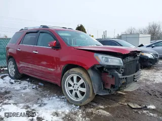 2014 GMC Acadia Denali with VIN 1GKKVTKD8EJ299223, listed as a IAAI auction lot 41602118 with 1 mi miles. Bid and sale history available at carsss.com. Image 1.