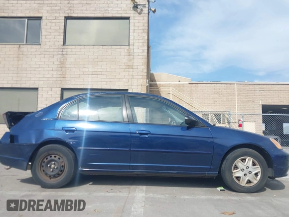 2003 Honda Civic LX with VIN 2HGES16553H561692, listed as a IAAI auction lot 41993872 with 201,413 mi miles and . Bid and sale history available at DreamBid. Image 13.