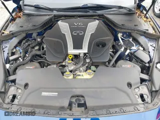 2018 Infiniti Q50 RED SPORT 400 with VIN JN1FV7AR7JM480343, listed as a IAAI auction lot 41757557 with 69,101 mi miles. Bid and sale history available at carsss.com. Image 10.