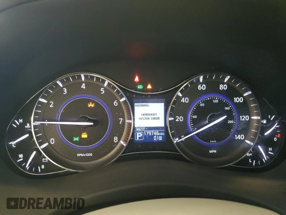 2015 Infiniti QX80 with VIN JN8AZ2NF2F9571484, listed as a Copart auction lot 64143665 with 179,746 mi miles and Salvage title. Bid and sale history available at DreamBid. Image 9.