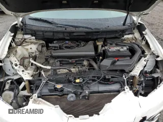 2016 Nissan Rogue SV with VIN JN8AT2MV6GW151014, listed as a Copart auction lot 51981555 with 75,968 mi miles and Salvage Title. Bid and sale history available at DreamBid. Image 12.