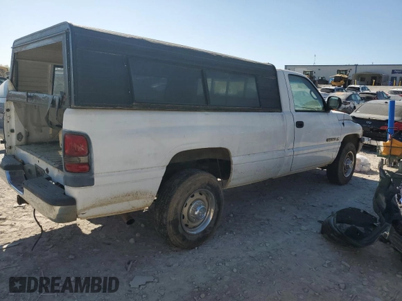 2001 Dodge Ram 2500 with VIN 3B7KC26Z91M267198, listed as a Copart auction lot 53396305 with 186,550 mi miles and Clean Title. Bid and sale history available at carsss.com. Image 3.