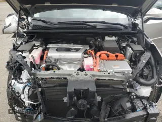 2021 Lexus NX 300h with VIN JTJGJRDZ2M2167458, listed as a Copart auction lot 57650945 with 14,653 mi miles and Salvage title. Bid and sale history available at DreamBid. Image 12.