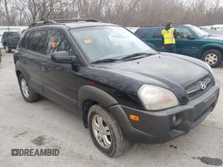 2006 Hyundai Tucson GLS with VIN KM8JN72D66U336019, listed as a IAAI auction lot 41817474 with 188,340 mi miles. Bid and sale history available at carsss.com. Image 1.