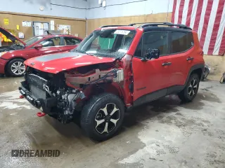 2022 Jeep Renegade Trailhawk with VIN ZACNJDC11NPN52815, listed as a Copart auction lot 86375264 with 35,796 mi miles and Clean Title. Bid and sale history available at DreamBid. Image 1.